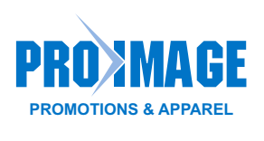 Logo of marketing sponsor, ProImage promotions and apparel