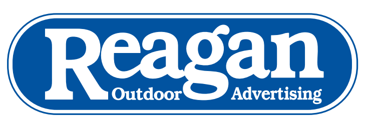 Logo of marketing sponsor, Reagan Outdoor Advertising